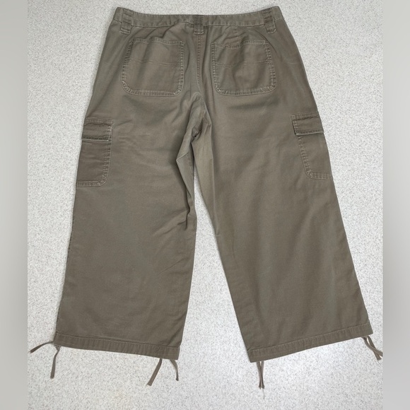 Style & Co Tie-Hem Cargo Capri Pants Size 8 - Picture 6 of 10